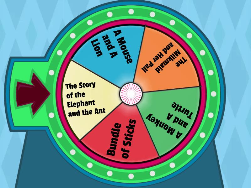 Pick Your Story Title - Spin the wheel