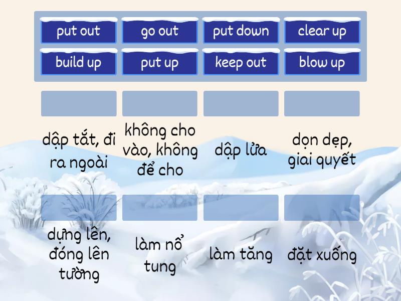 DESTINATION B1 UNIT 36 PHRASAL VERBS - Match Up