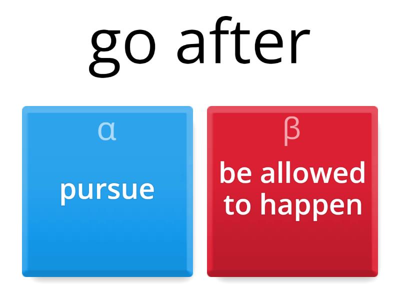 FCE Phrasal Verb 7 Go-hold - Quiz