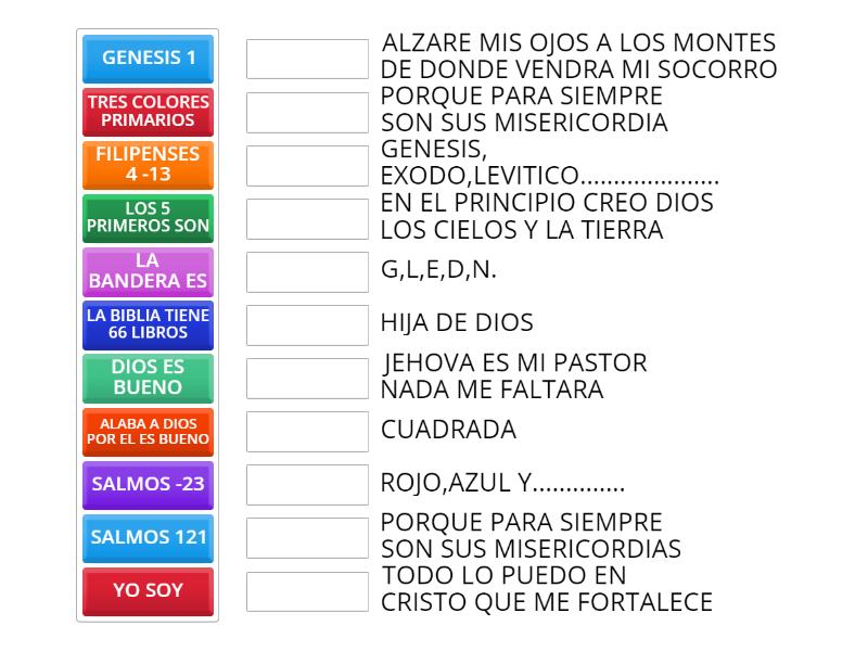 UNE LAS PALABRAS SEGUN CREAS SUERTE Une Las Parejas