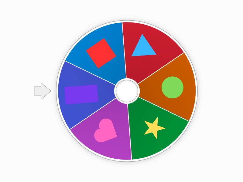 SHAPES WHEEL - Spin the wheel