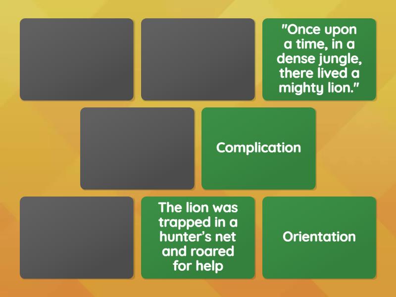 Narrative Match Up Matching Pairs