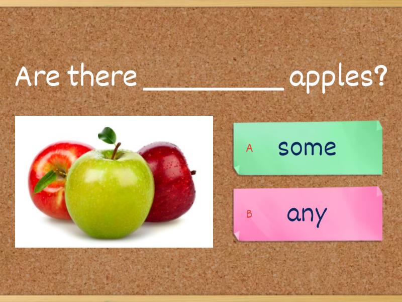 Wordwall some any food. One Apple two Apples. Apples Apples one two three стих. I like Apples.