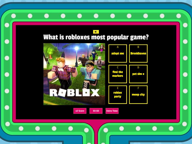 Roblox quiz gameshow quiz