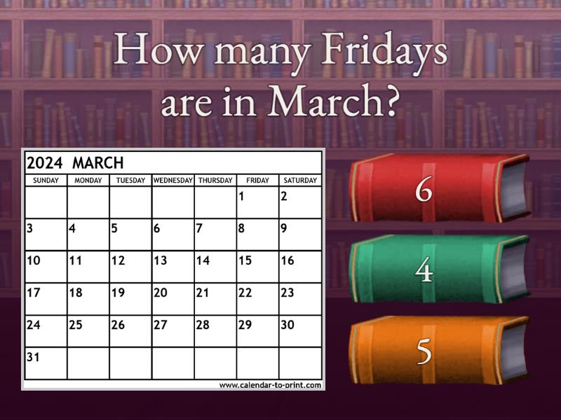March 2024 quiz