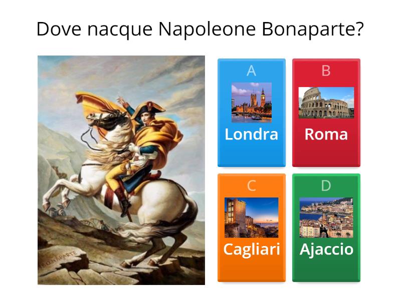 Su Napoleone Bonaparte - Quiz