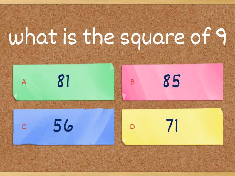 maths and calculation - Quiz