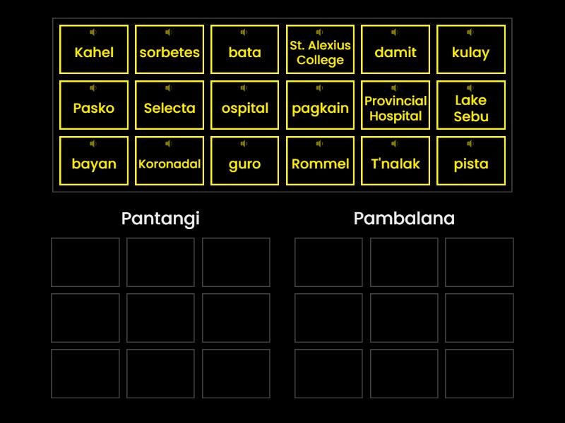 Dalawang Uri Ng Pangngalan Ordenar Por Grupo 9290