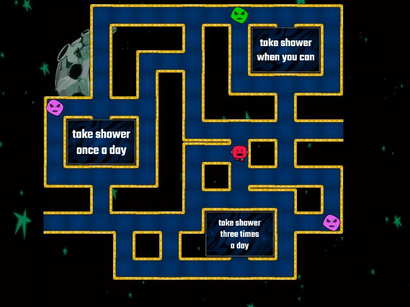 Daily Healthy habits - Maze chase