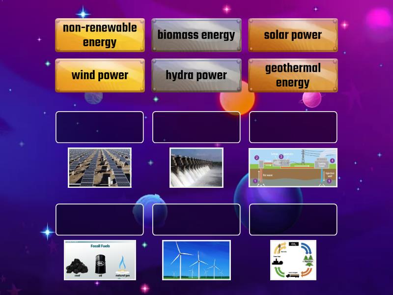 Alternative energy Match up