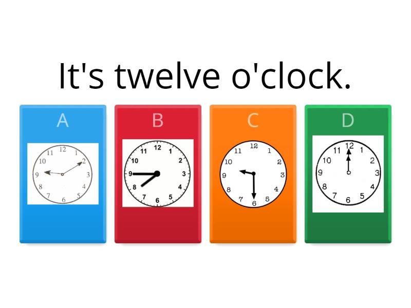 Clock - Quiz