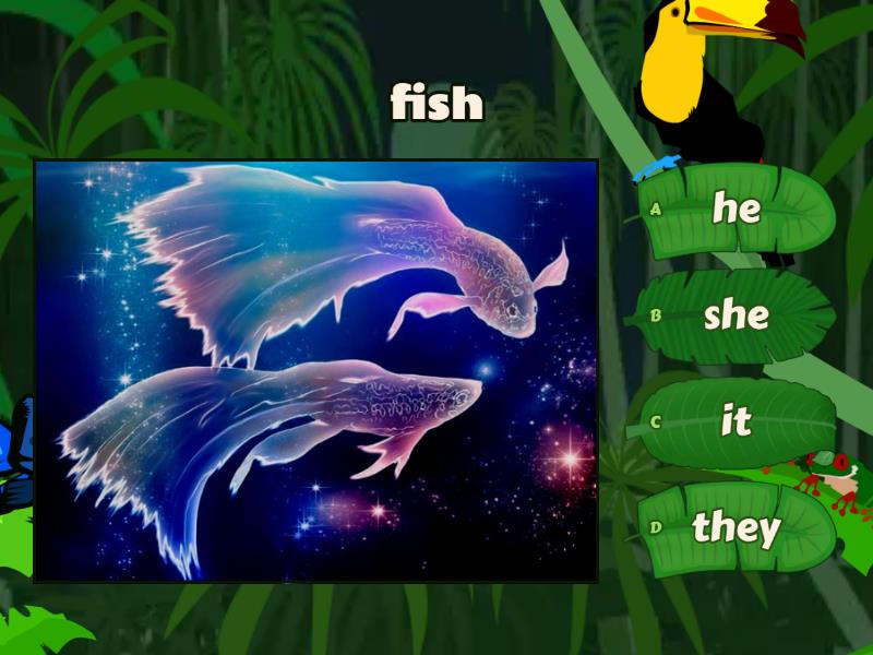 He, she, it, they - Quiz