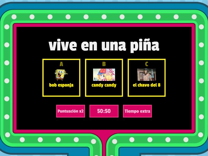 Adivina quien concurso de preguntas
