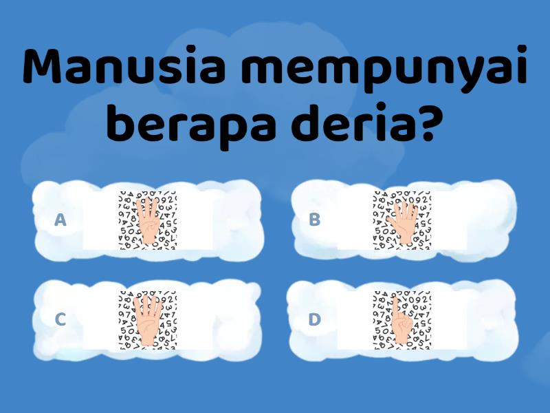 SAINS TAHUN 1: DERIA MANUSIA - Quiz