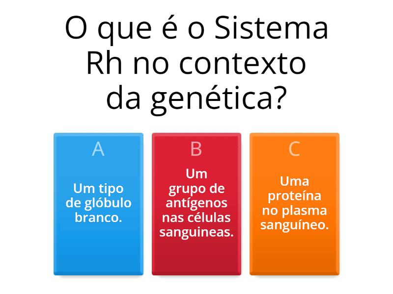 Sistema Rh - Quiz