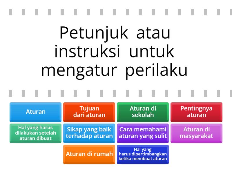 (Pendidikan Pancasila Fase B Kelas IV) Latihan Unit 2 - Patuh Aturan Di ...