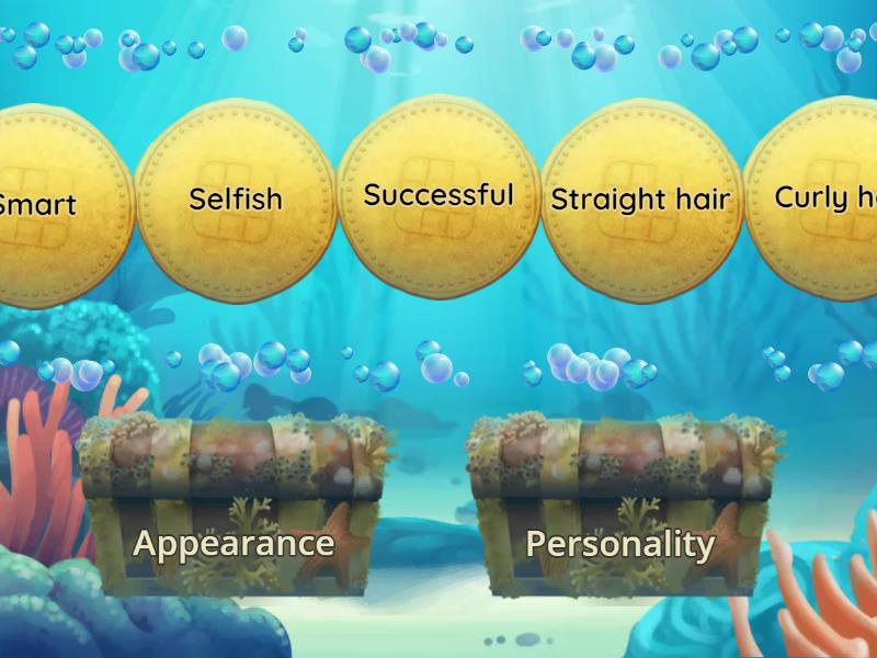 APPEARANCE AND PERSONALITY - Speed sorting