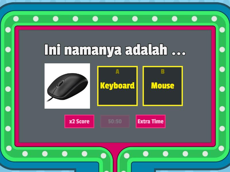 Cara Menggunakan Mouse - Gameshow quiz