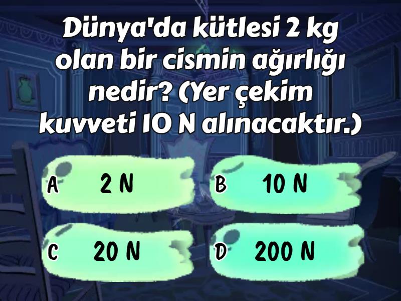 7. Sınıf Fen Bilimleri Test - Quiz