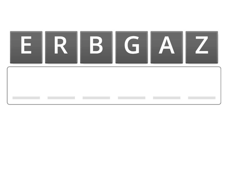 Gradovi - Anagram