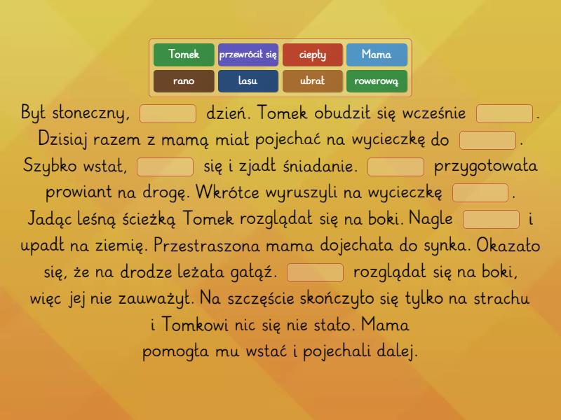 Wyjaśnij Kim Są Aniołowie Uzupełnij Brakujące Słowa Opowiadanie - uzupełnij brakujące słowa. - Brakujące słowo