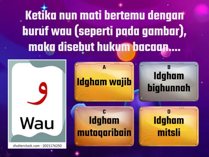 KUIS HUKUM NUN MATI & TANWIN - Quiz