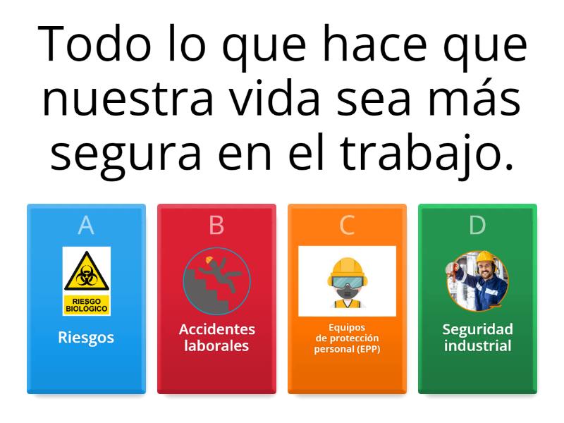 CONCEPTO DE SEGURIDAD INDUSTRIAL 1 - Quiz