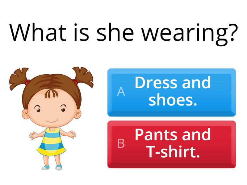 GRAMMAR: WEAR - Quiz