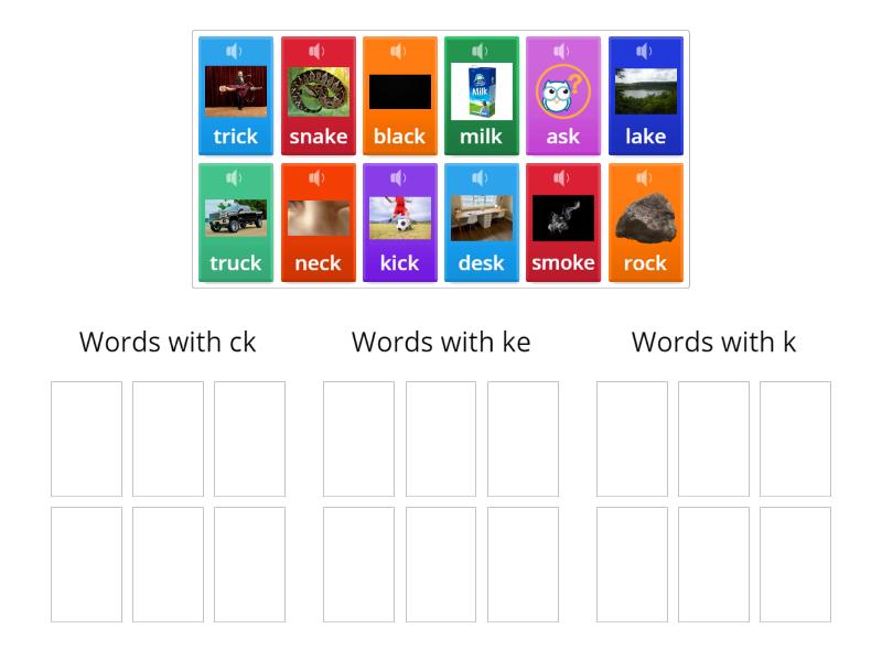 words-with-k-and-ck-ordenar-por-grupo