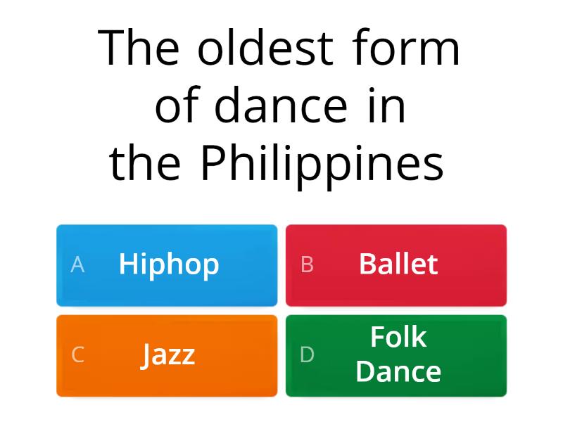 Philippine Folk Dance - Quiz