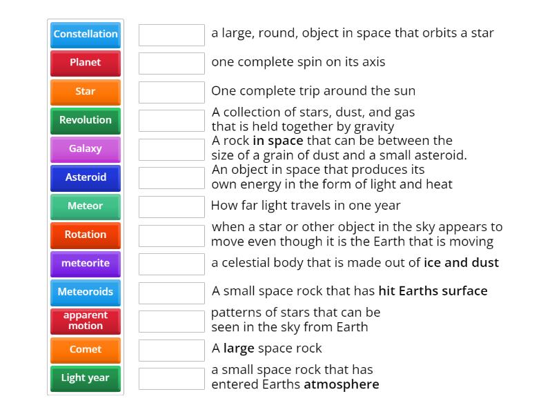 Space - Match up