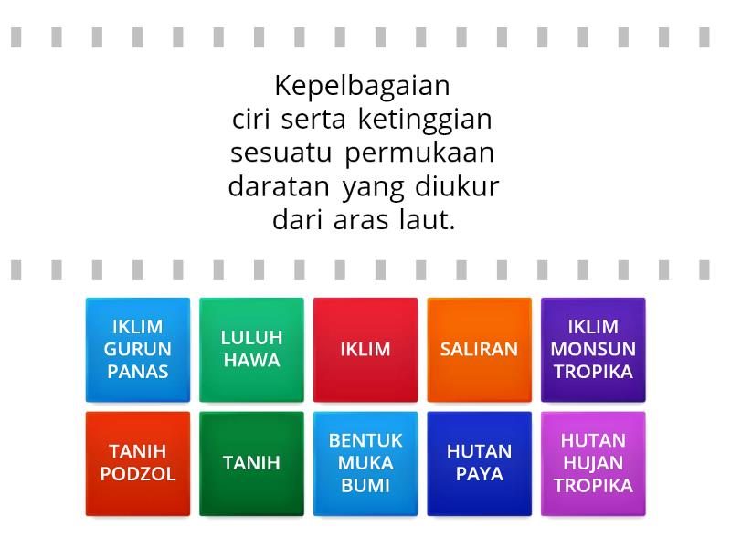 BAB 3: PENGARUH PERSEKITARAN FIZIKAL TERHADAP KEPELBAGAIAN TUMBUH ...