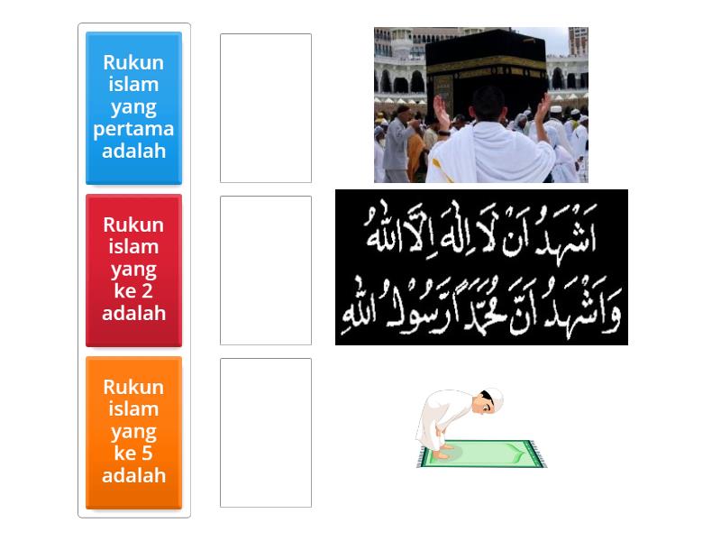Rukun Islam - Match up