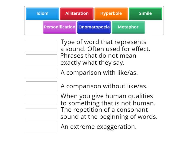 figurative-language-definitions-match-up