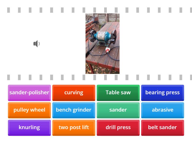 bench tools - Find the match