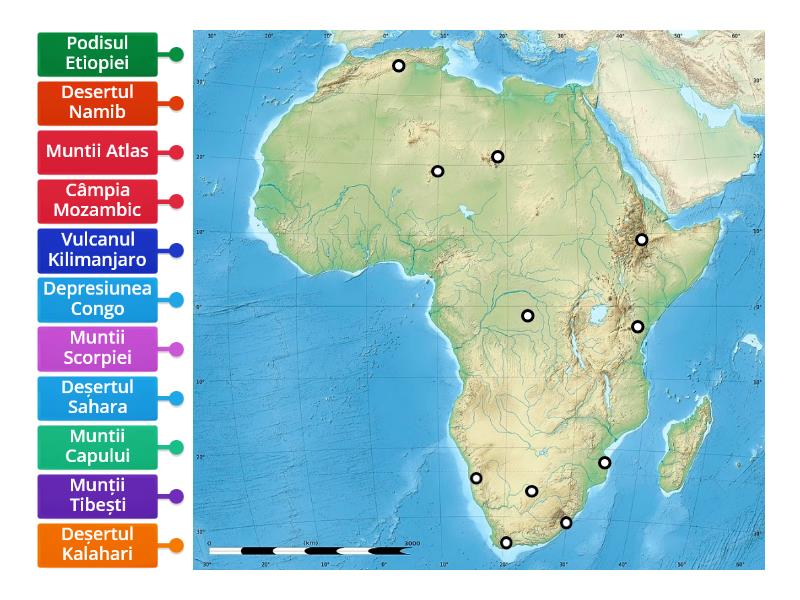 Africa Relieful Labelled Diagram   B81b167e54d549758742340f8322a002 0