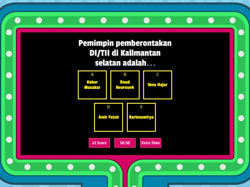 Quiz Sejarah - Gameshow Quiz