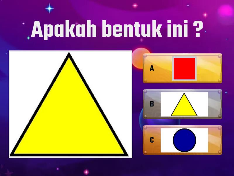 Bentuk - Quiz