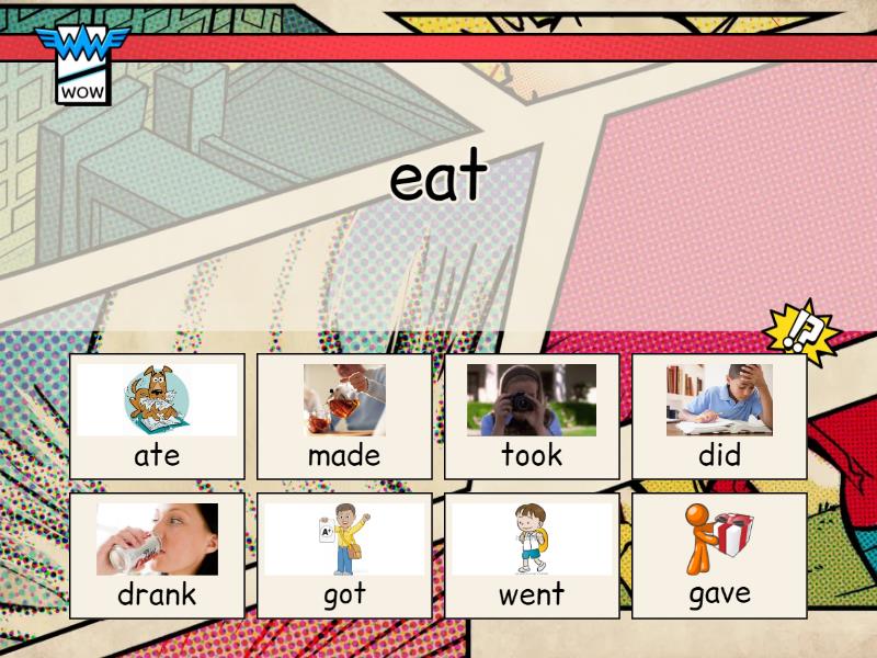 Irregular verbs (part 1 ) - Find the match