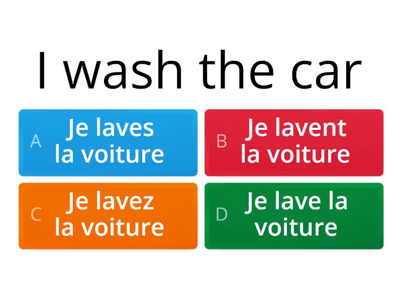 ER French chores - Quiz