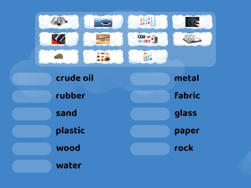 Science_Grade 2_Materials - Match Up