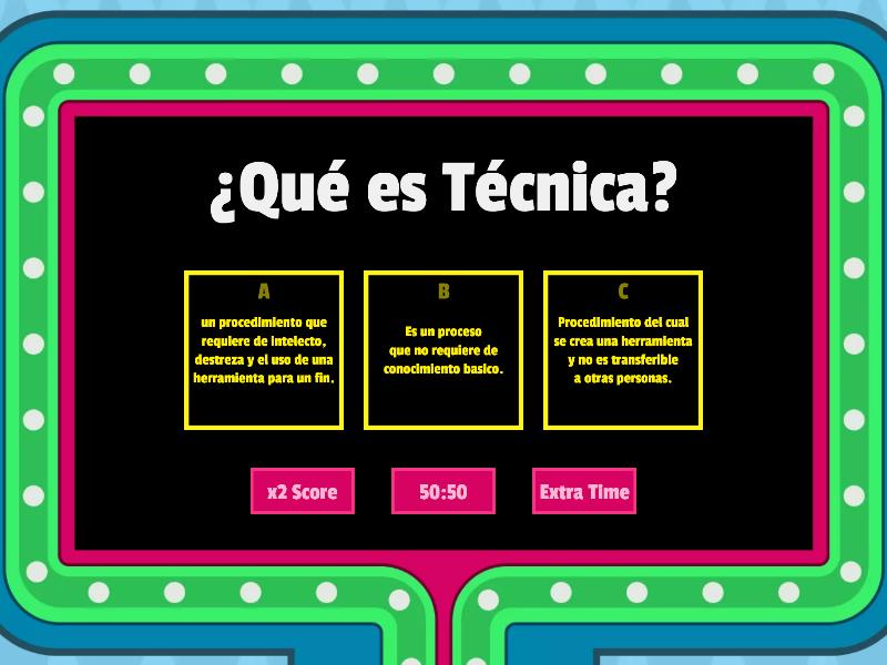 Alfabetizacion, Software Y Hardware. - Gameshow Quiz