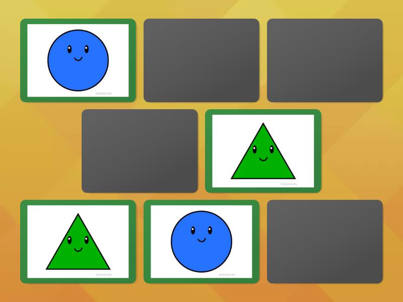 Figuras geometricas - Matching pairs
