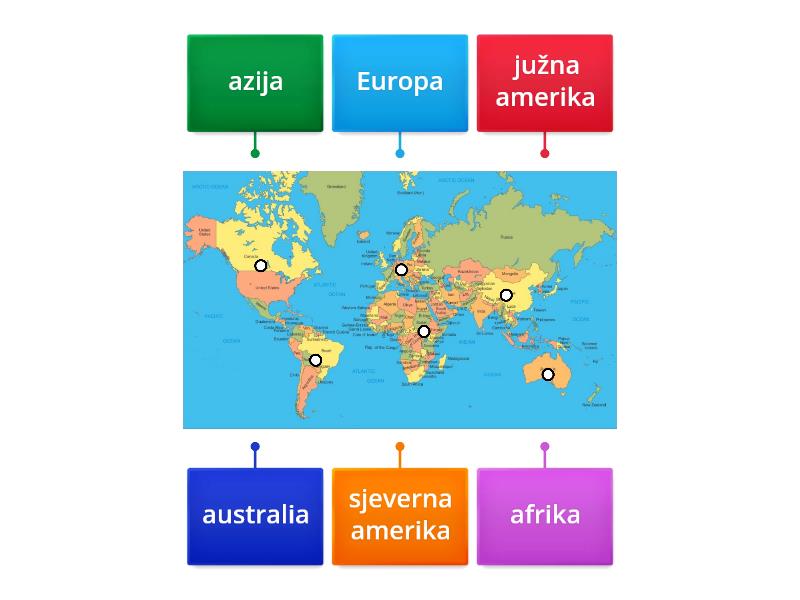 kontinenti - Labelled diagram