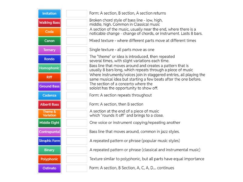 N5 Texture/Structure/Form Unit - Match up
