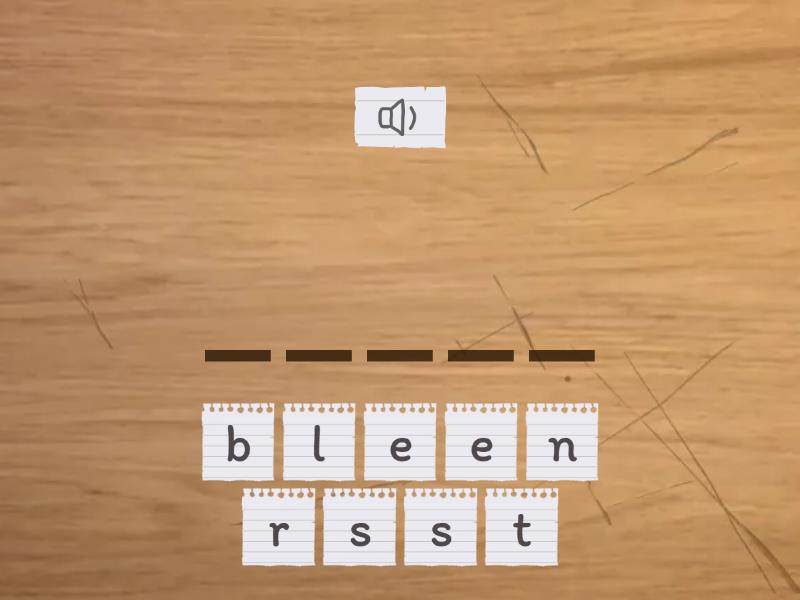 Gleb words - Spell the word