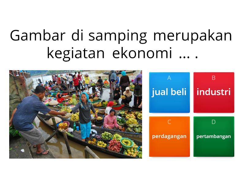 Keberagaman Ekonomi - Quiz