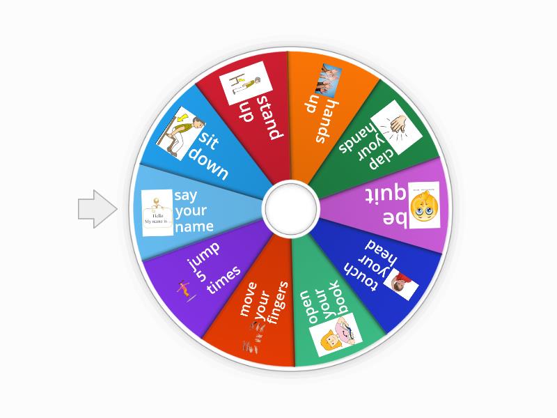 COMMANDS WHEEL - Random wheel