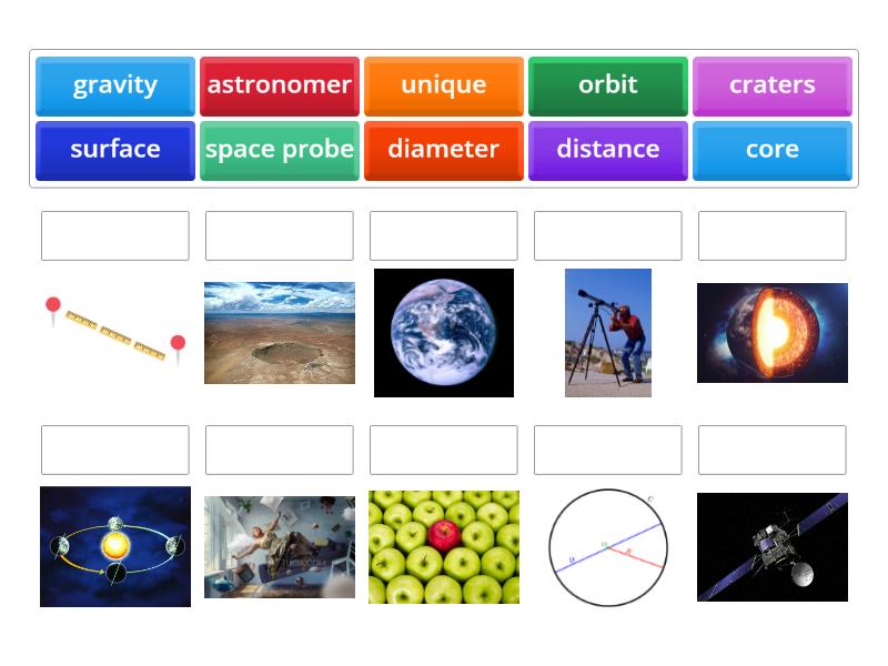 Oxford Discover 4 - Unit 2 - Vocabulary - Match up