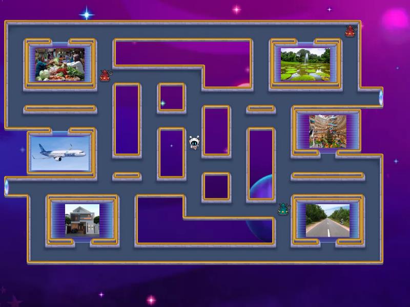 GAME 1 - Maze chase